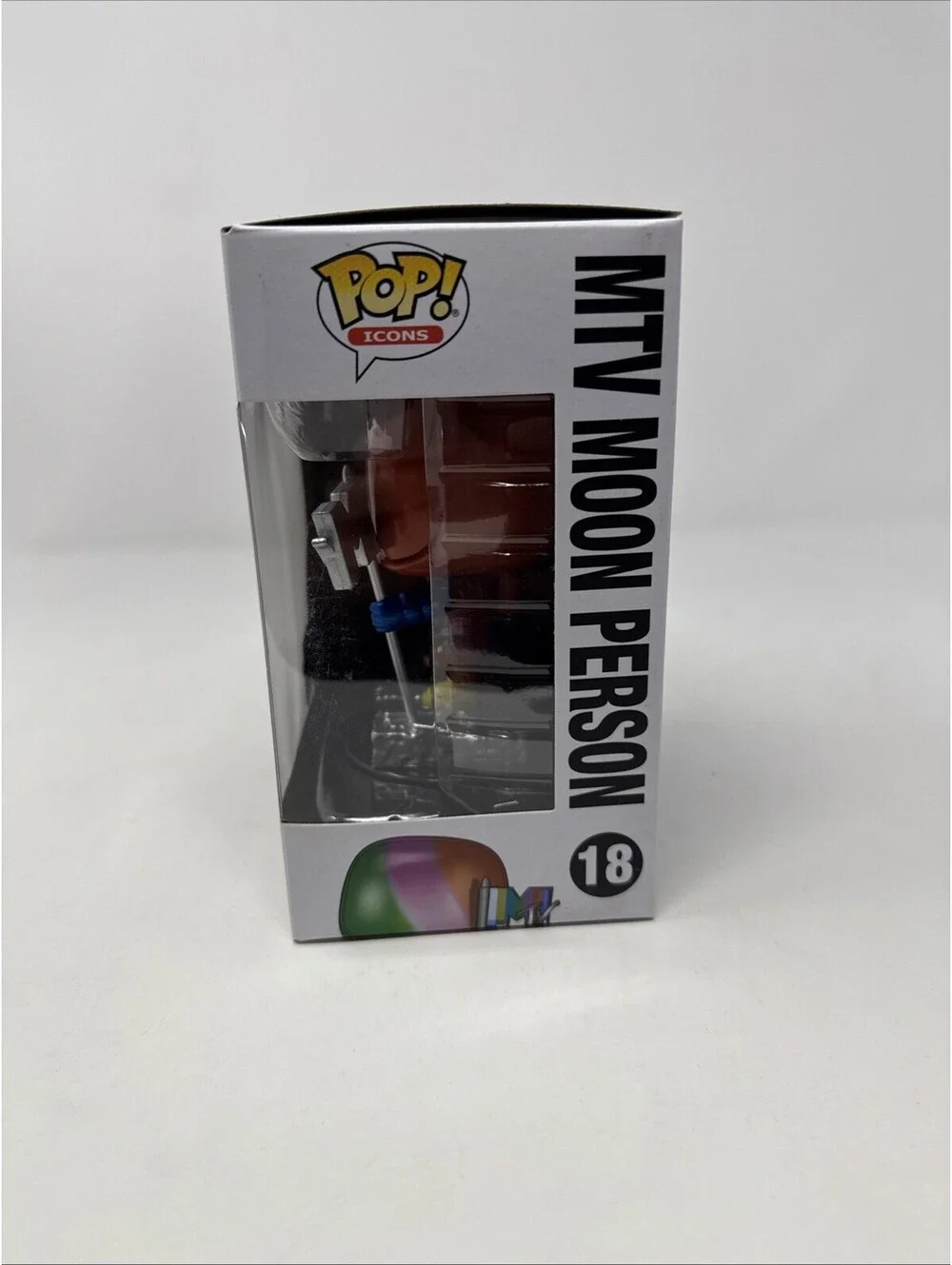 MTV Moon Person #18 Funko Pop! Classic Icon Silver Vinyl Figure